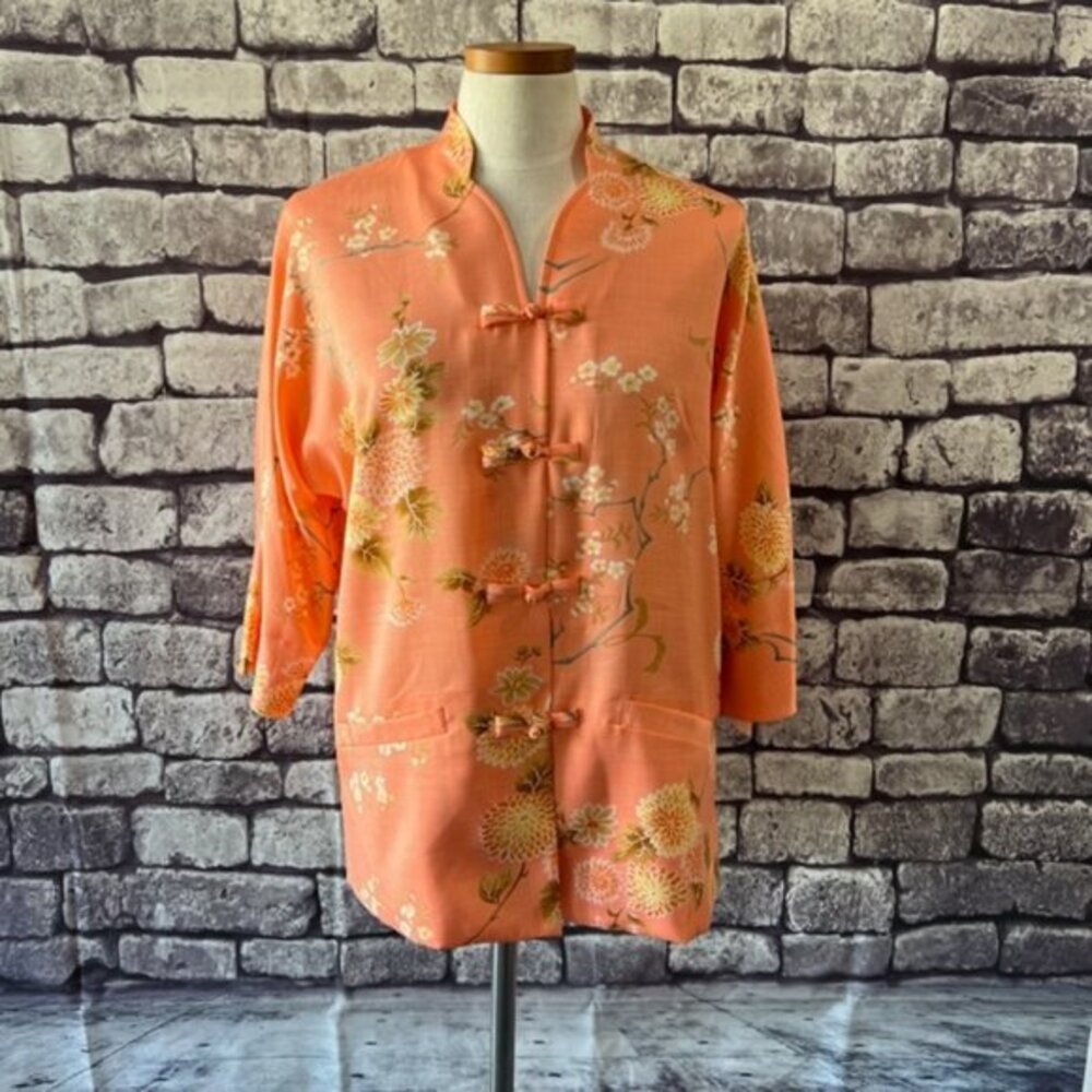 Andrade For Polynesian Casuals NWT Button Down Blouse Size 16